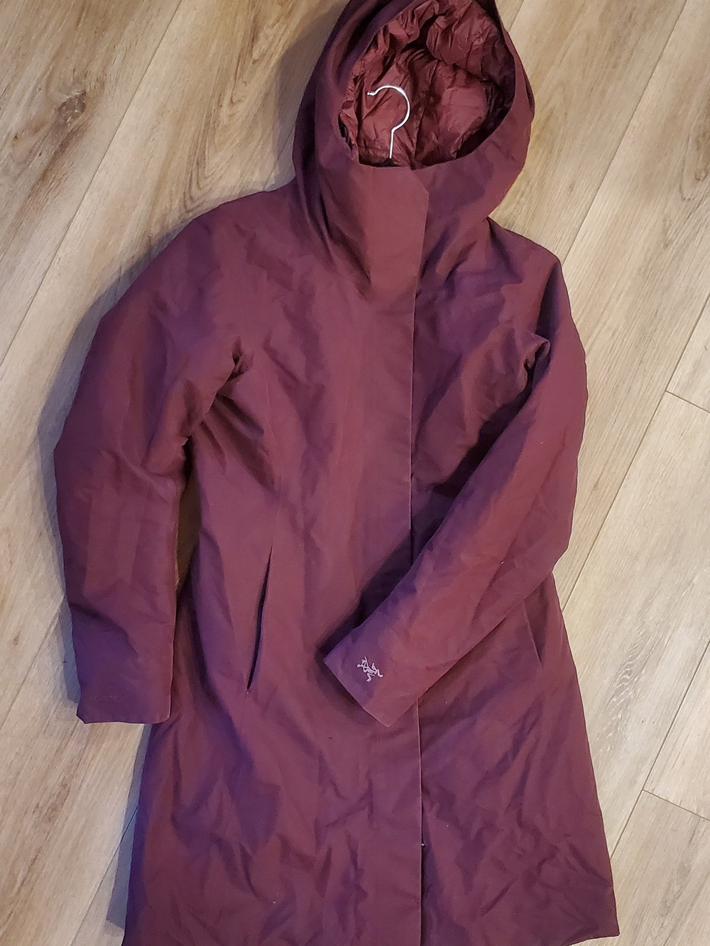 Arc'teryx Women's Hooded Trench Coat - Plum